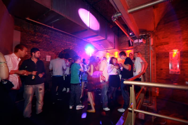ファリンドンの老舗ロンドン・ナイトクラブ fabric の内部
